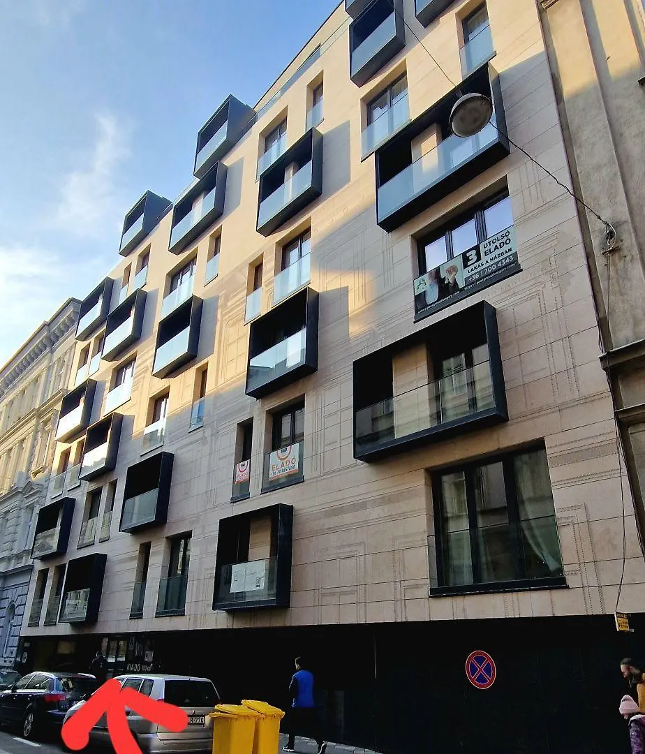 Appartement A101 - Liberty Bridge Projection Home With Free Parking Boedapest